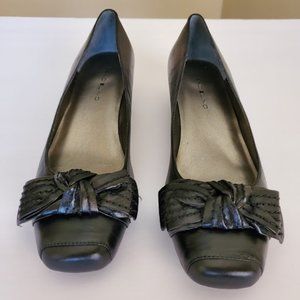 Black Flats Size 8
